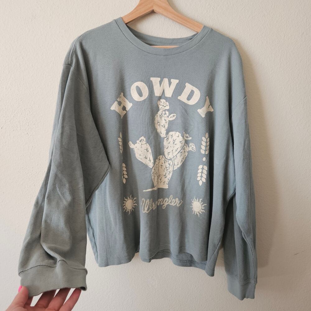 Wrangler Womens Long-Sleeve Girlfriend Tee XL